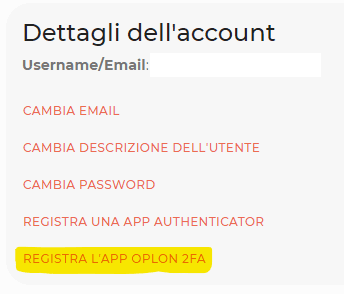 Registrazione